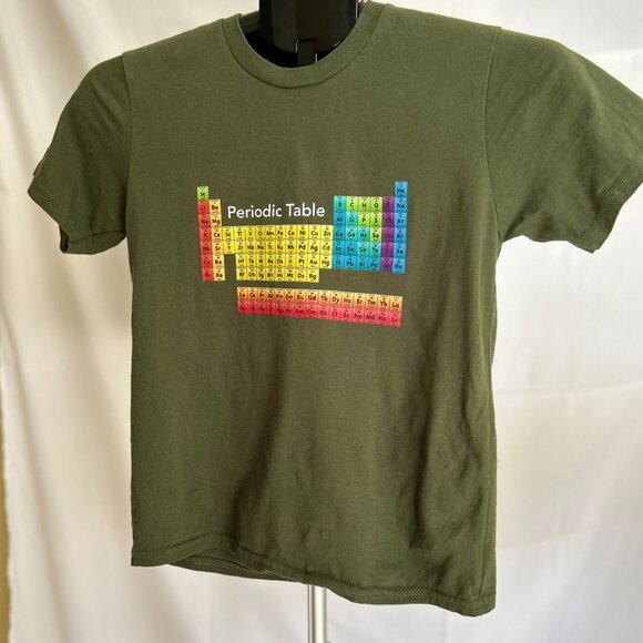 Port and Company Other - Port & Company Green Periodic Table Tee T-Shirt Girls S
